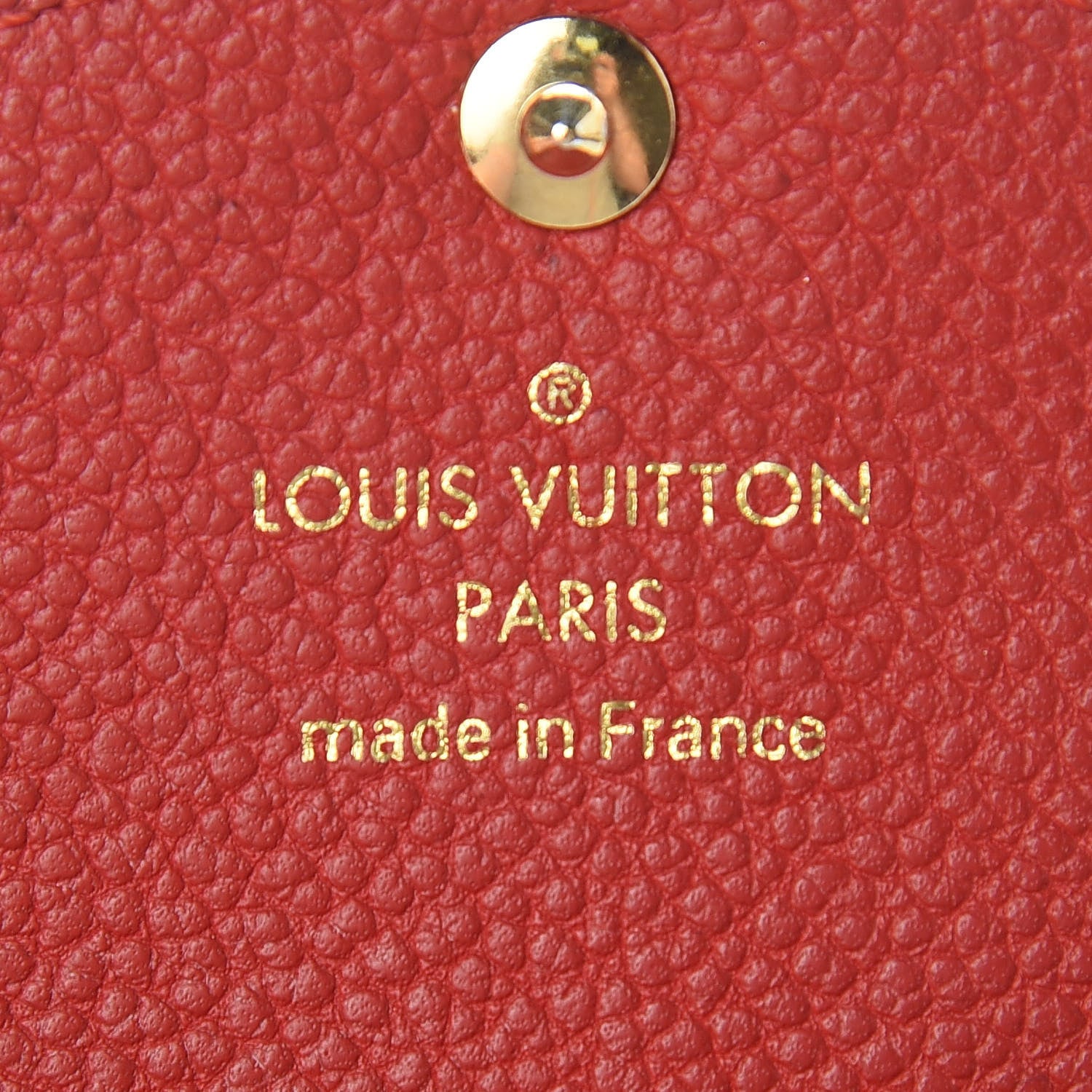 Louis Vuitton Empreinte Key Pouch Cherry 6 of 8