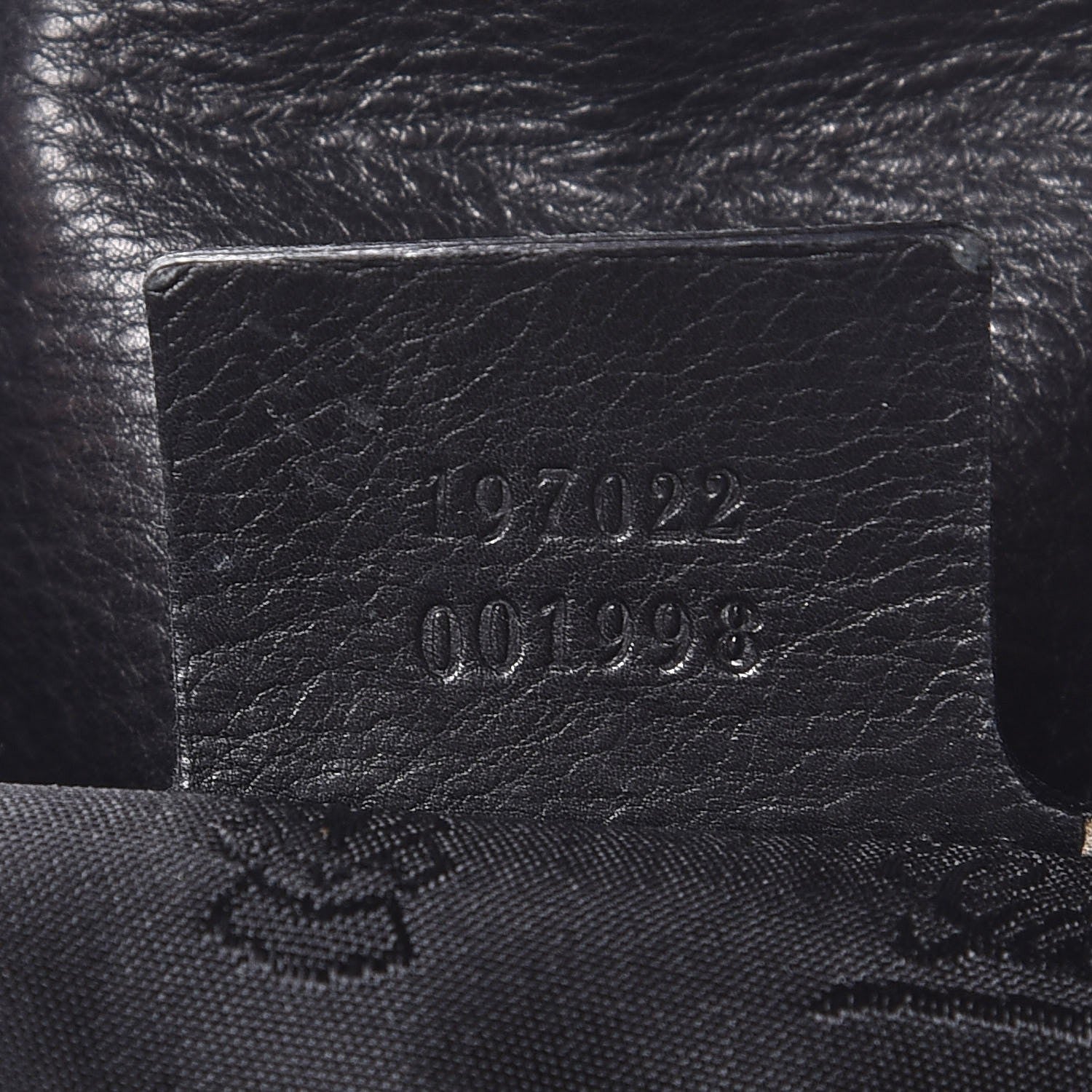 Gucci Patent Large Hysteria Top Bag Black 7 of 9