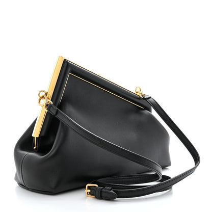 Fendi Shiny Nappa Small Fendi First Black 3 of 10