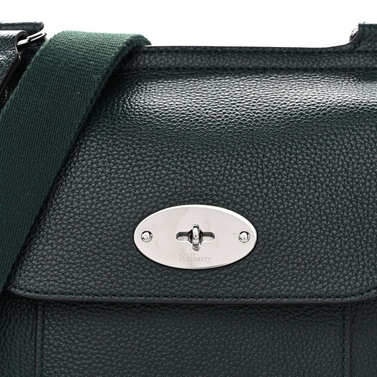 Mulberry Small Classic Grain Calfskin New Antony Messenger Crossbody Mulberry Green 8 of 10