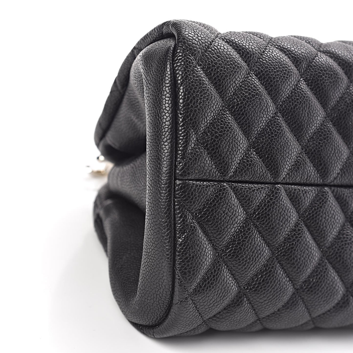 Caviar Quilted Medium Just Mademoiselle Black