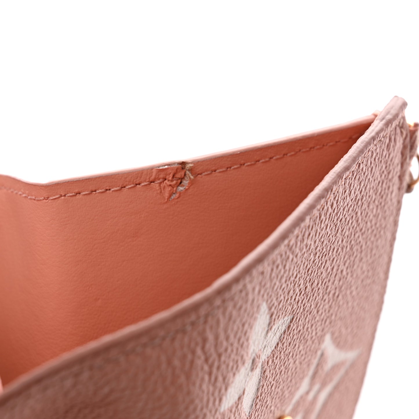 Empreinte Monogram Giant Victorine Wallet Rose Trianon Creme