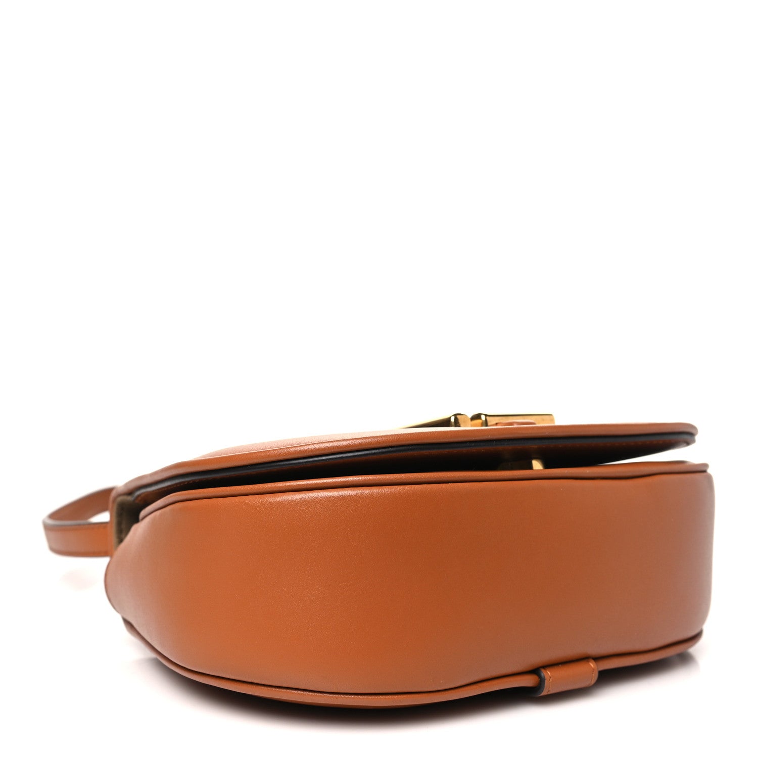 Fendi Vitello Brenta Cher Small Fendi C'mon Brandy 4 of 10