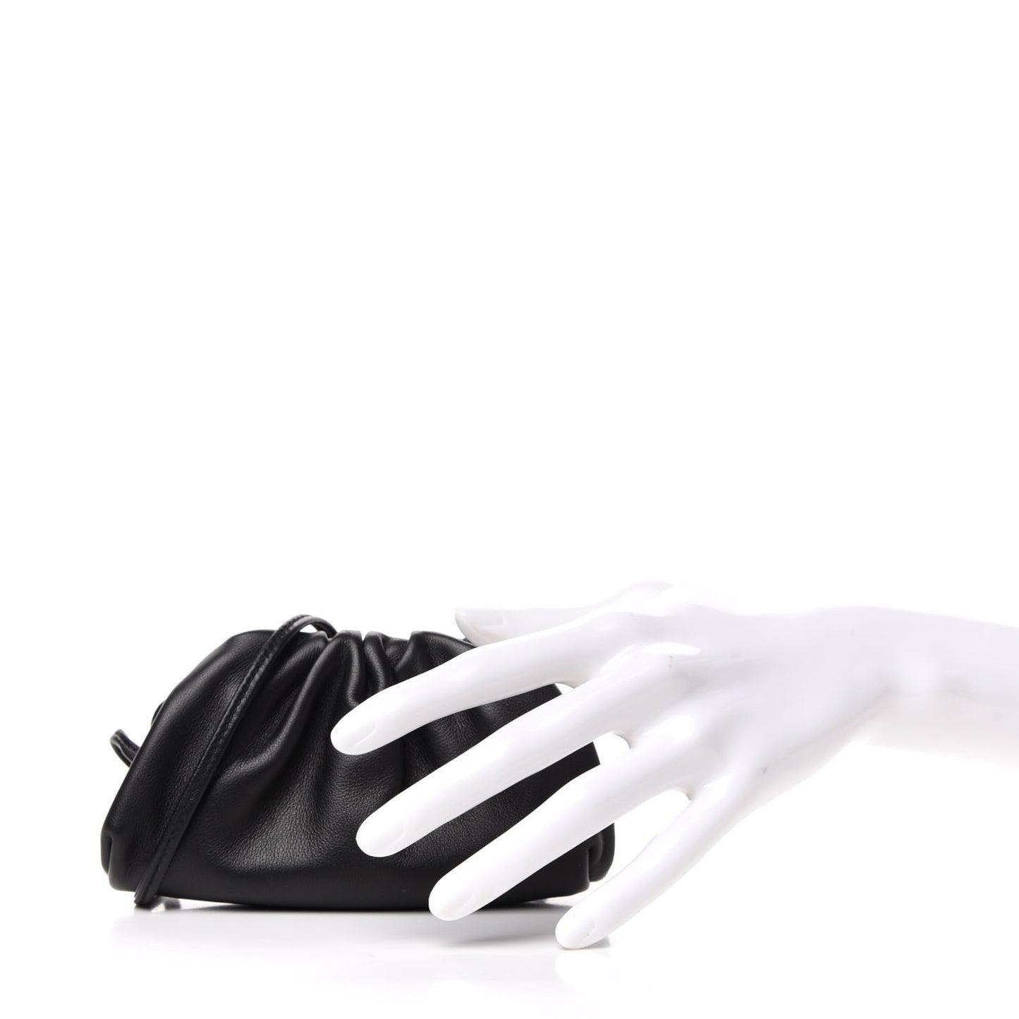 Butter Calfskin Coin Purse Black