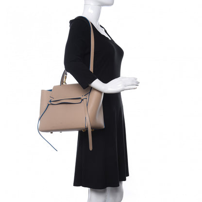 Celine Smooth Calfskin Mini Belt Bag Beige Blue 2 of 8