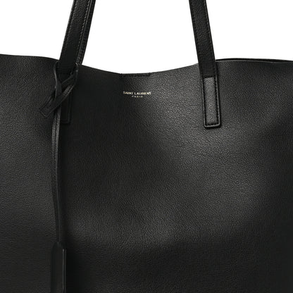 Saint Laurent Calfskin Large Shopping Tote Black 9 of 13