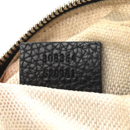 Gucci Pebbled Calfskin Small Soho Disco Bag Black 7 of 11
