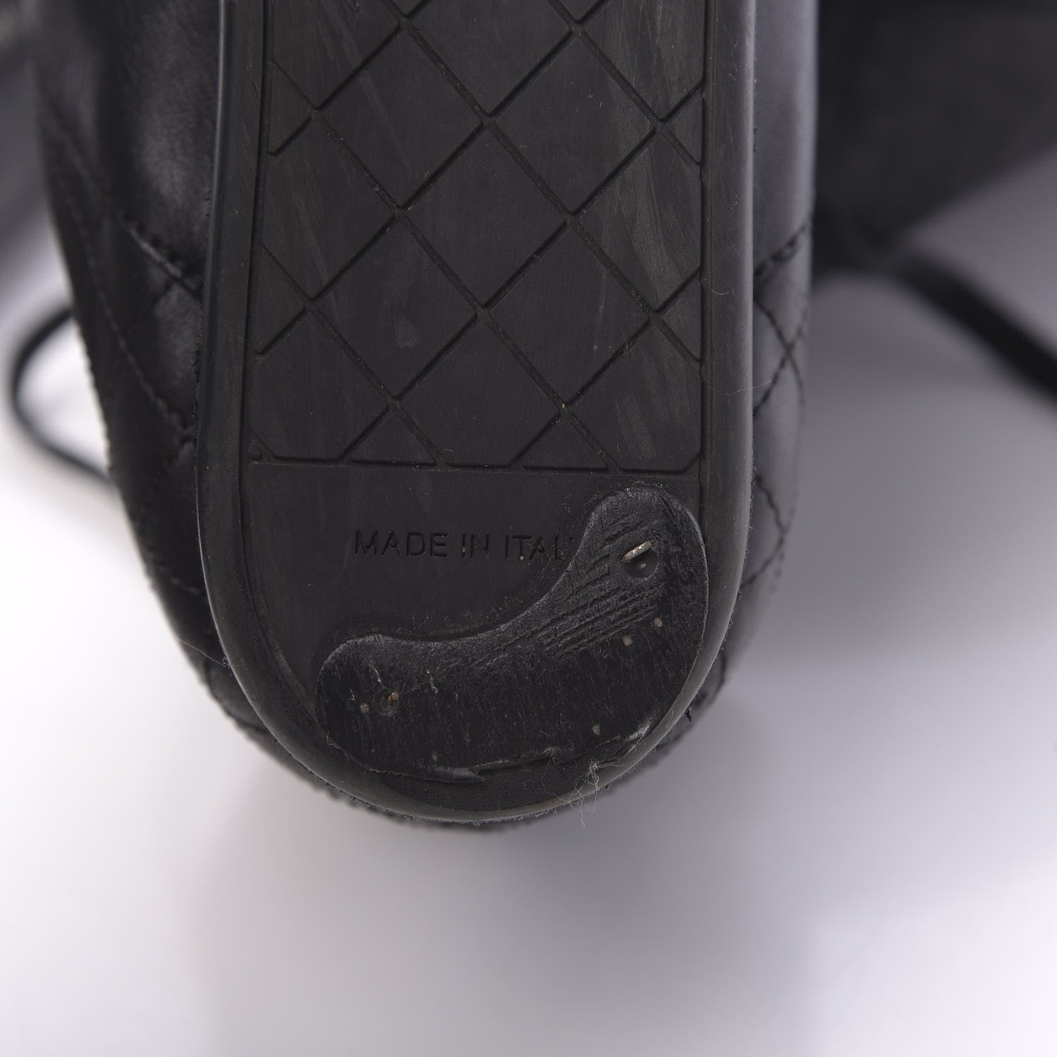 Chanel Calfskin Tumbled Lambskin Lace Up Knee High Sneaker Boots 37 Black 6 of 8