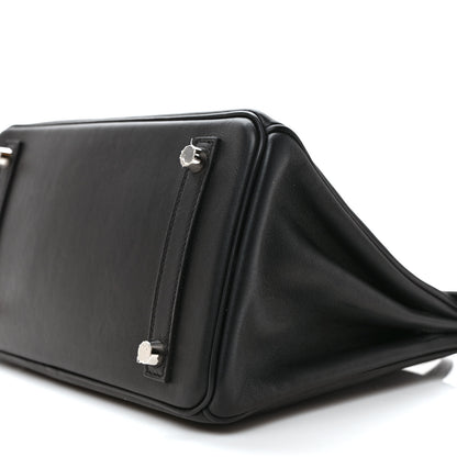 Hermes Swift Birkin 25 Black 8 of 9