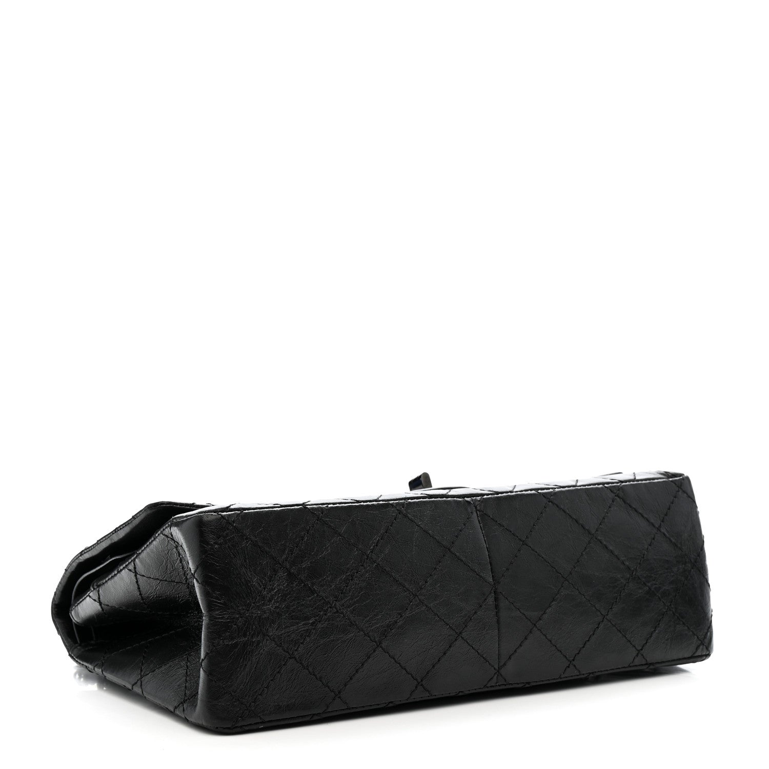 Chanel Aged Calfskin Quilted 2.55 Reissue 226 Flap So Black 4 of 11