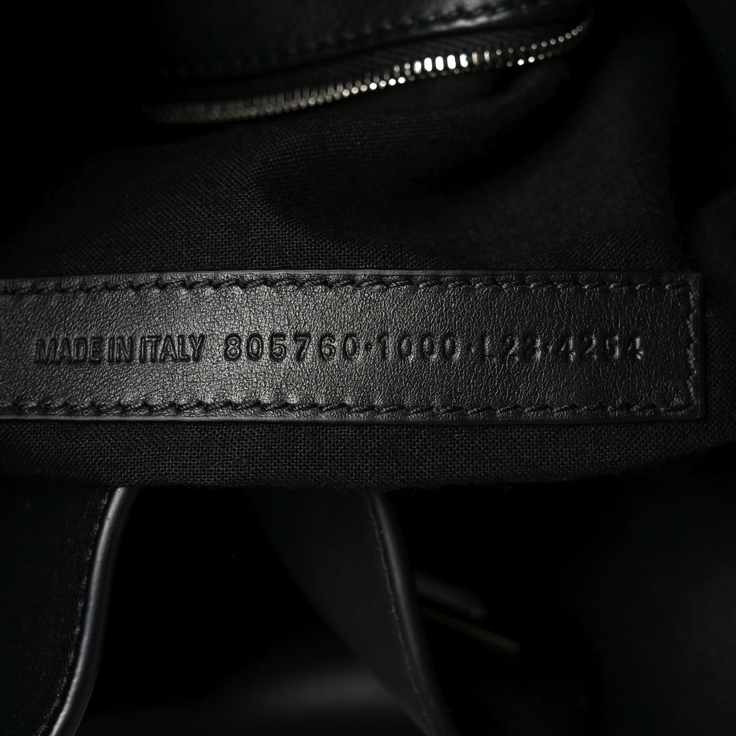 Balenciaga Smooth Calfskin Medium Bel Air Shoulder Bag Black 7 of 10