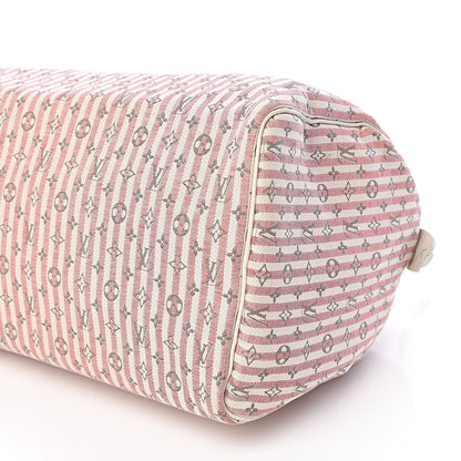 Louis Vuitton Mini Lin Croisette Speedy 30 Rouge 9 of 10