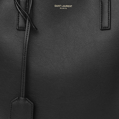 Saint Laurent Calfskin Toy Shopping Tote Black 8 of 10