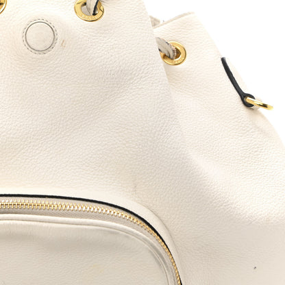 Prada Vitello Daino Backpack Talco 13 of 17