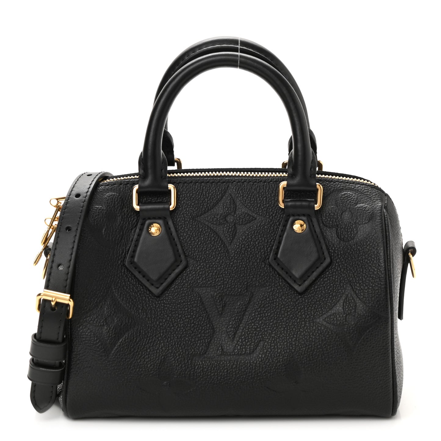 Empreinte Monogram Giant Speedy Bandouliere 20 Black