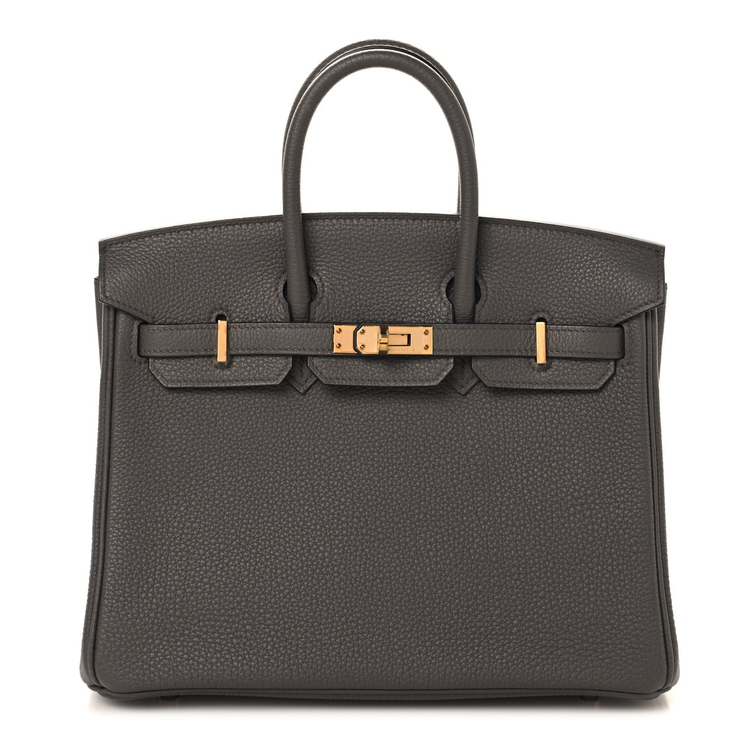 Hermes Togo Birkin 25 Etain 1 of 23