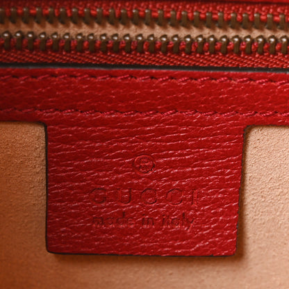 Gucci GG Supreme Monogram Small Queen Margaret Top Handle Bag Red 6 of 10