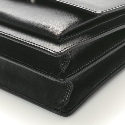 Saint Laurent Calfskin Medium Monogram Sunset Black 10 of 11