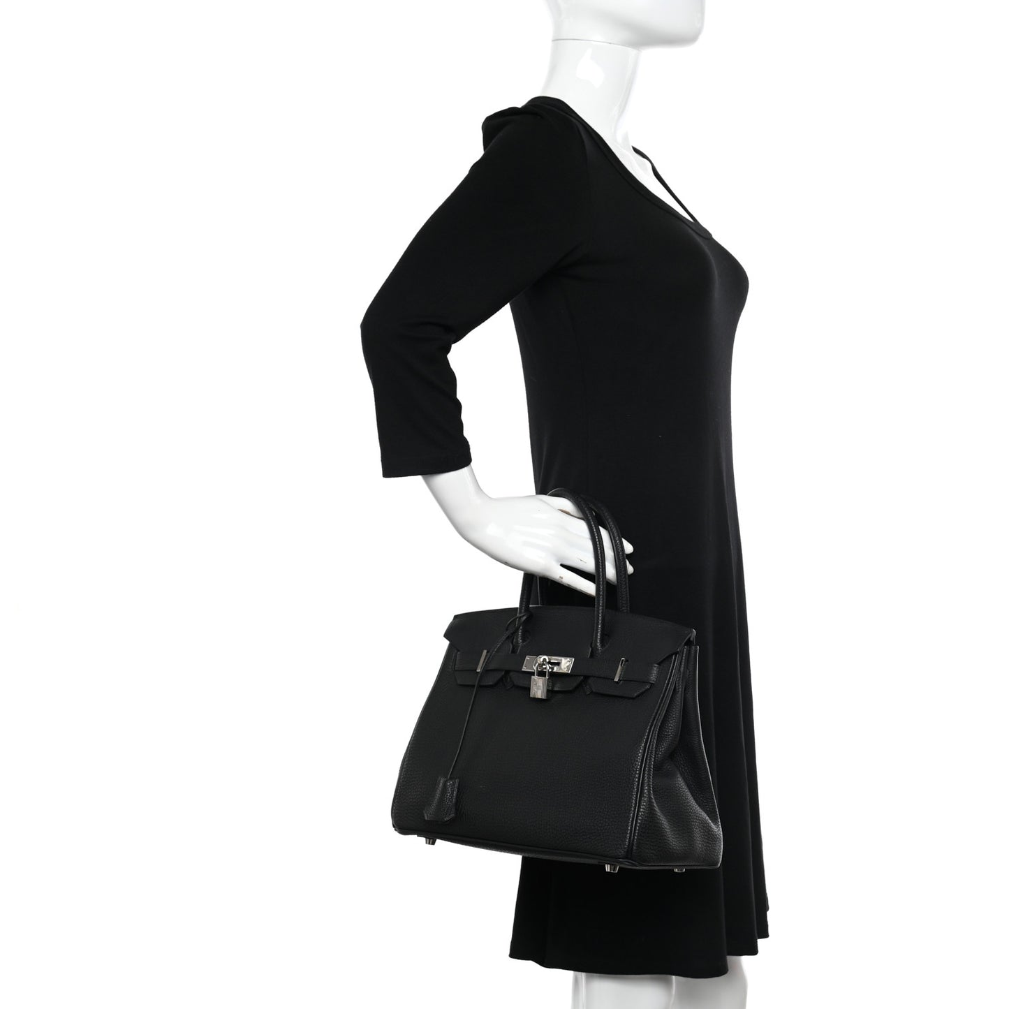 Togo Birkin 30 Black