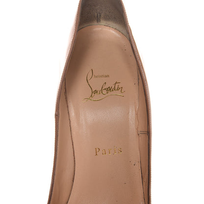 Christian Louboutin Patent So Kate 120 Pumps 38 Nude 9 of 12