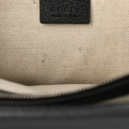Gucci Pebbled Calfskin Small Dionysus Shoulder Bag Black 11 of 11