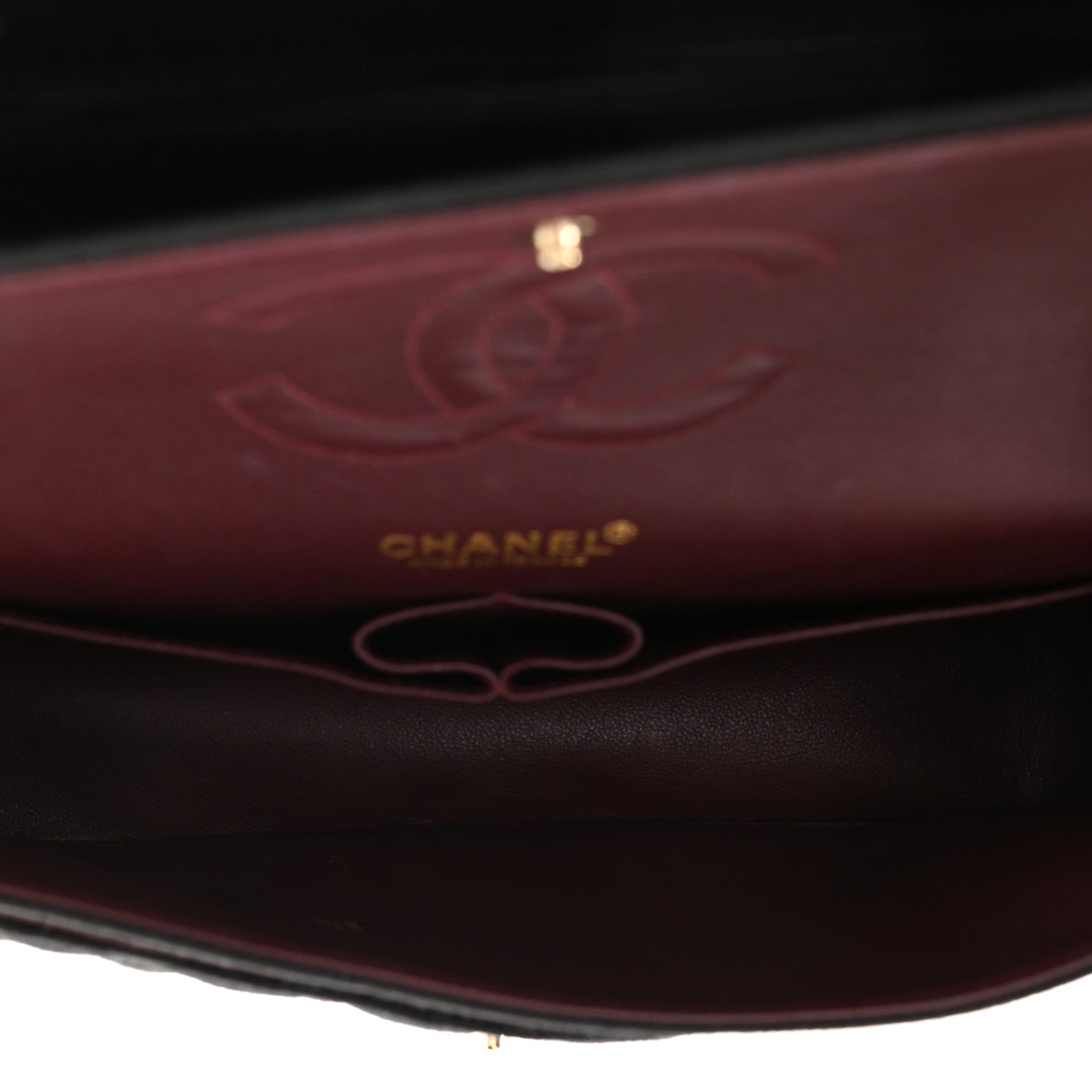 Chanel Jersey Quilted Medium Bijoux Chain Double Flap Black 5 of 12