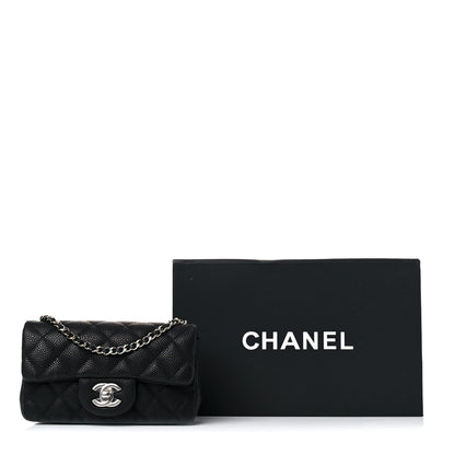 Chanel Caviar Quilted Extra Mini Flap Black 10 of 10