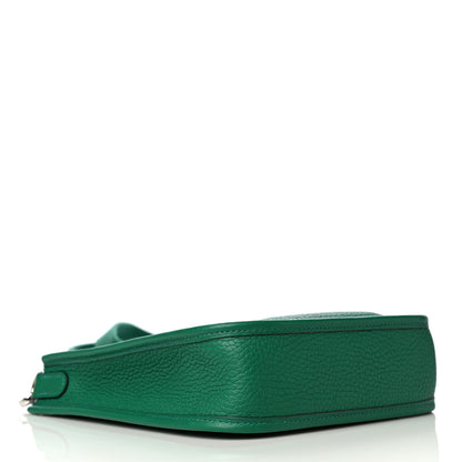 Hermes Taurillon Clemence Evelyne TPM Vert Vertigo 3 of 10