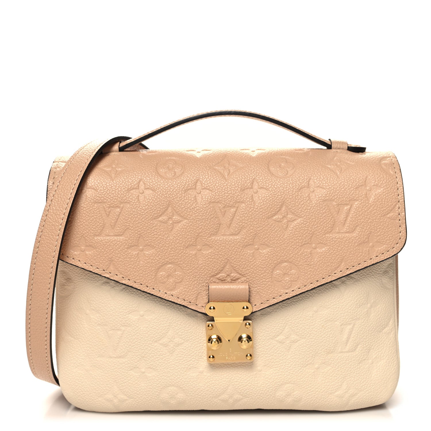 Louis Vuitton Empreinte Pochette Metis Beige Rose Creme 1 of 11