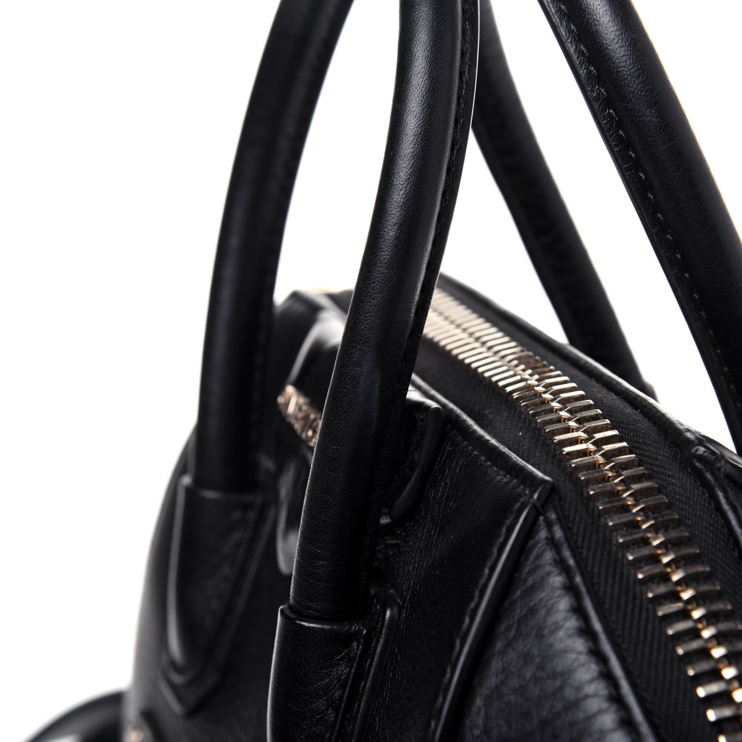 Givenchy Calfskin Crocodile Embossed Mini Antigona Black 17 of 20