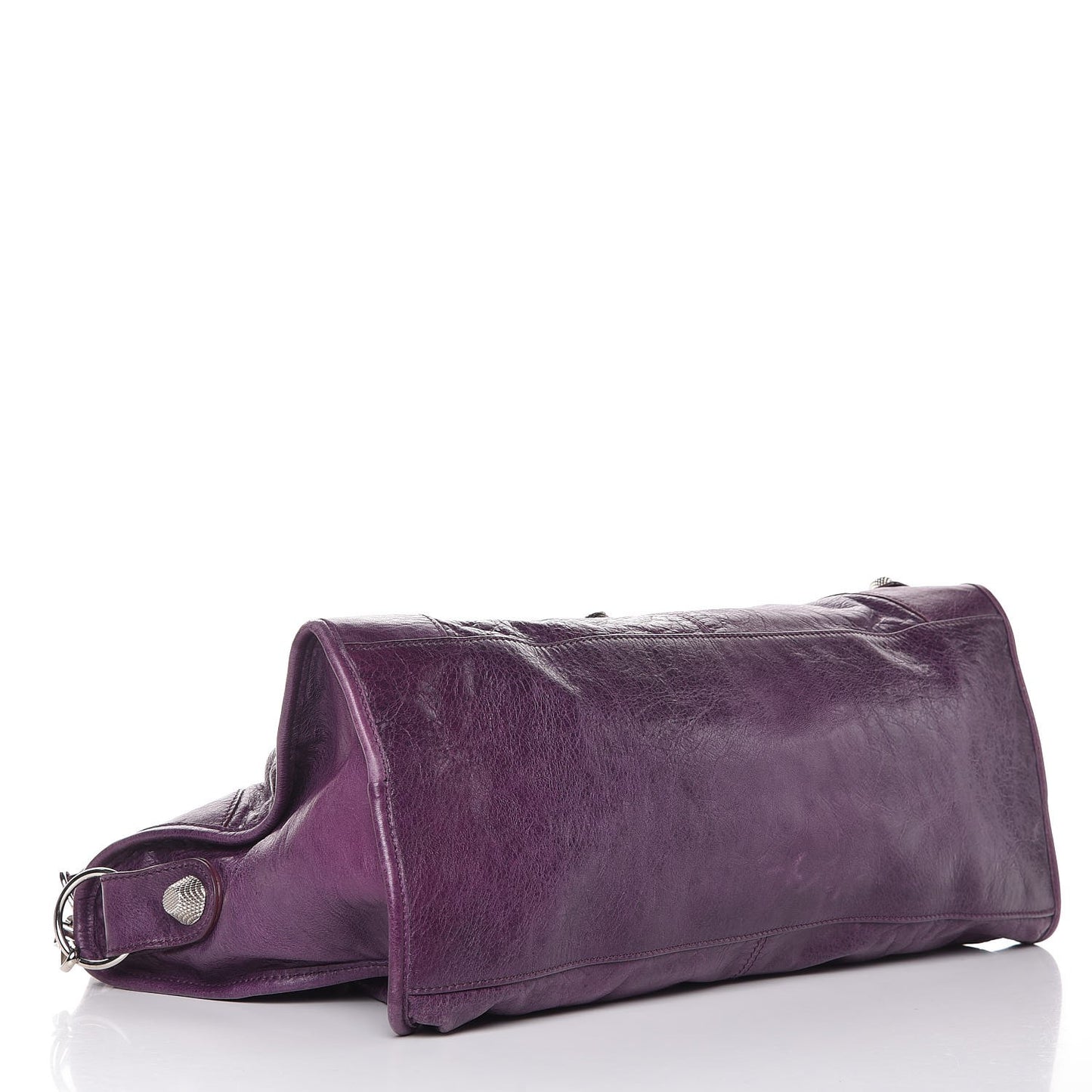 Agneau Giant 21 Silver Hardware Part Time Raisin