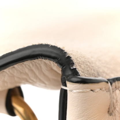 Valentino Garavani Grained Calfskin Large Roman Stud Shoulder Bag Light Ivory 10 of 10
