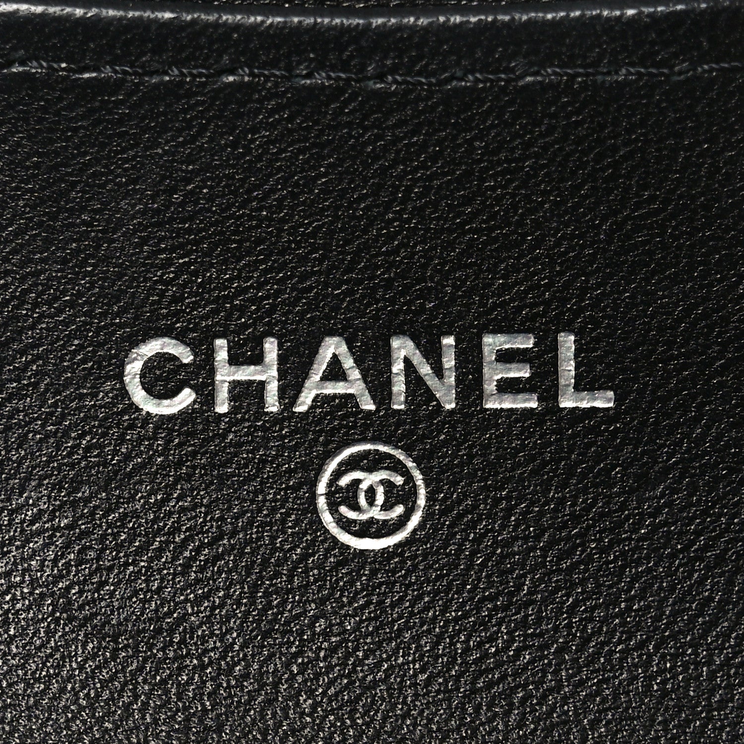 Chanel Lambskin Quilted Flap Card Holder Wallet So Black 5 of 9