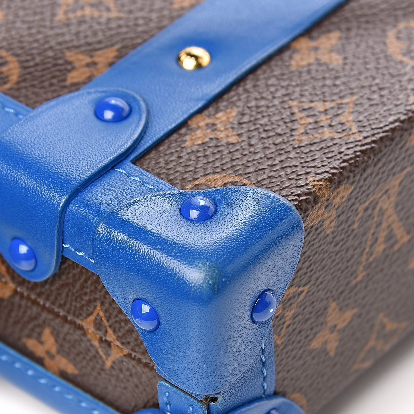Monogram Petite Malle Blue Royal