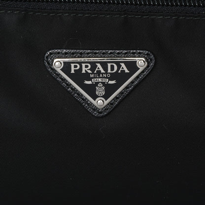 Prada Nylon Saffiano Vela Messenger Bag Nero Black 13 of 14