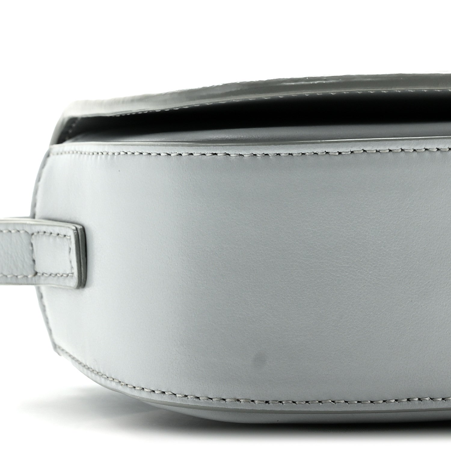 Celine Smooth Calfskin Tabou Clutch On Strap Ice Blue 8 of 9