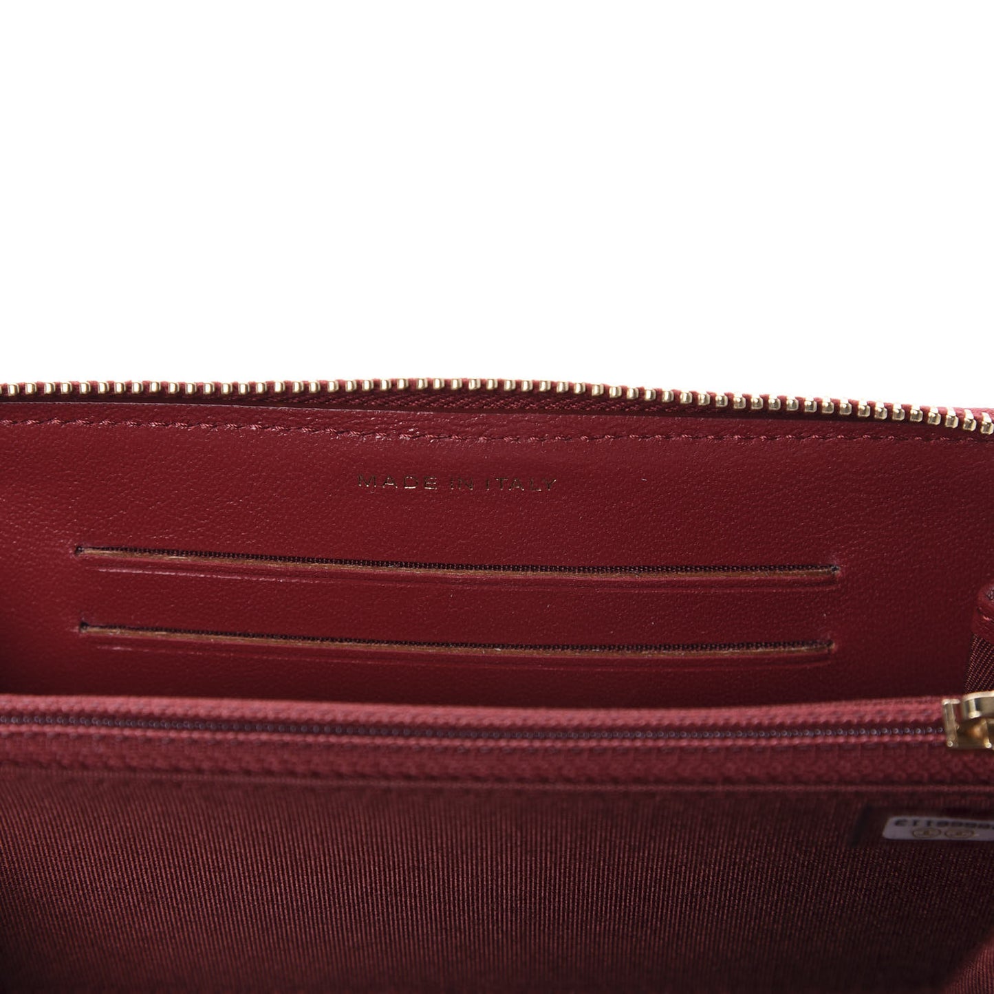 Sheepskin Caviar Chevron Quilted Medium Mademoiselle Vintage Zip Around Wallet Red