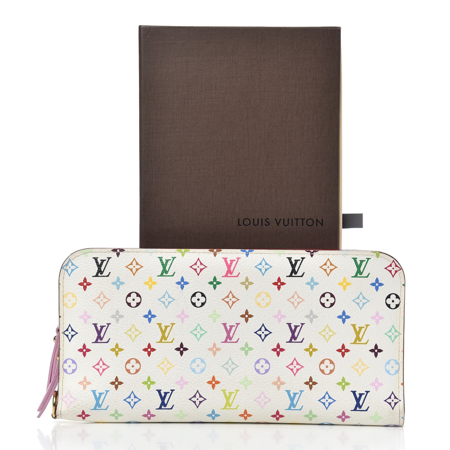 Monogram Multicolor Insolite Wallet White Litchi