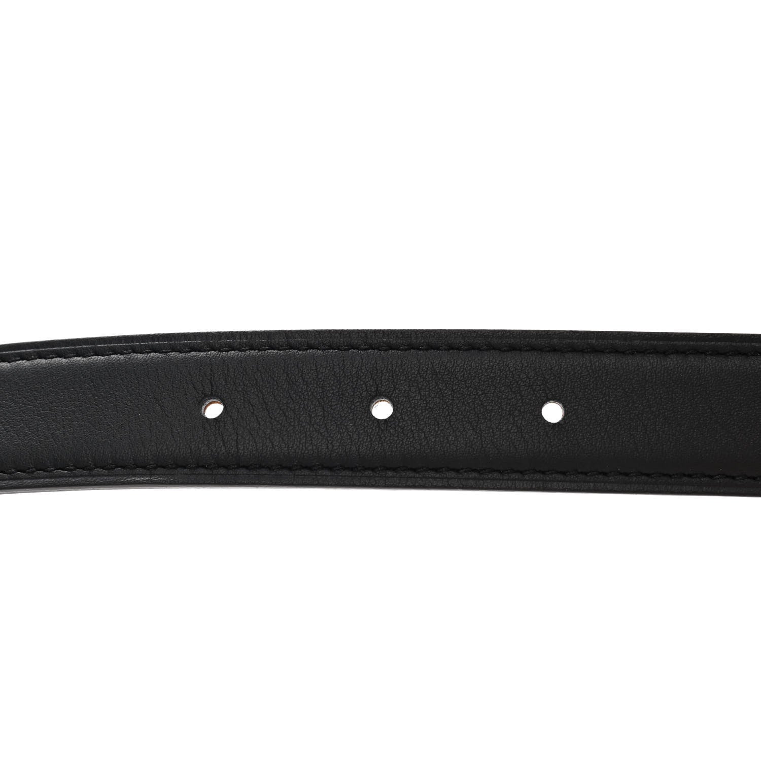 Hermes Swift Epsom 24mm Mini Constance H Belt 75 Black Gold 4 of 6
