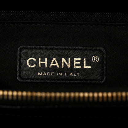 Chanel Caviar Quilted Grand Shopping Tote GST Black 7 of 15