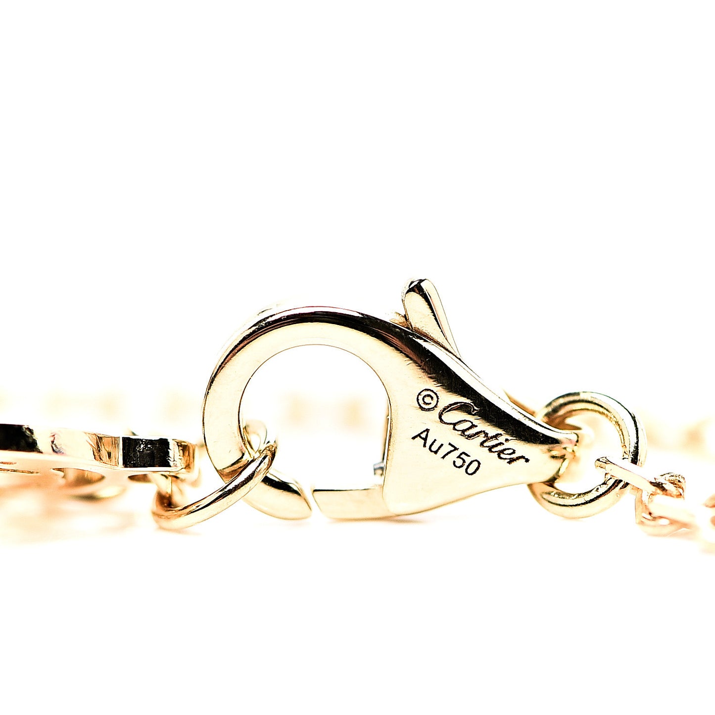 18K Yellow Gold Diamond SM D'Amour Bracelet