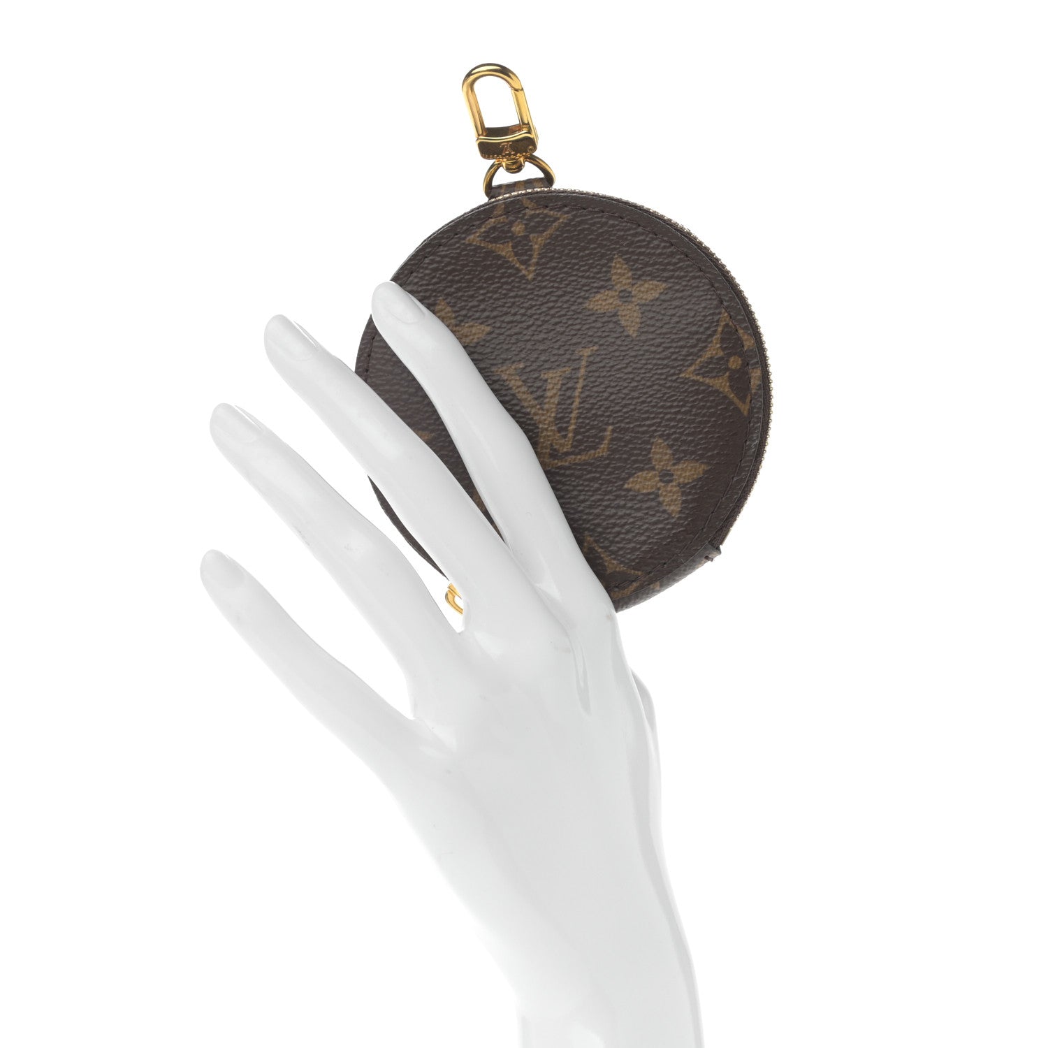 Louis Vuitton Monogram Multi Pochette Accessories Round Coin Purse 2 of 7