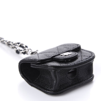 Chanel Caviar Quilted Airpods Pro Case Black 4 of 8