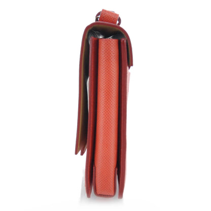 Alexander Wang LANVIN Snakeskin Partition Bag Red 4 of 8
