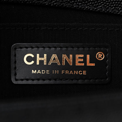 Chanel Caviar Quilted Medium Boy Flap Black 6 of 11