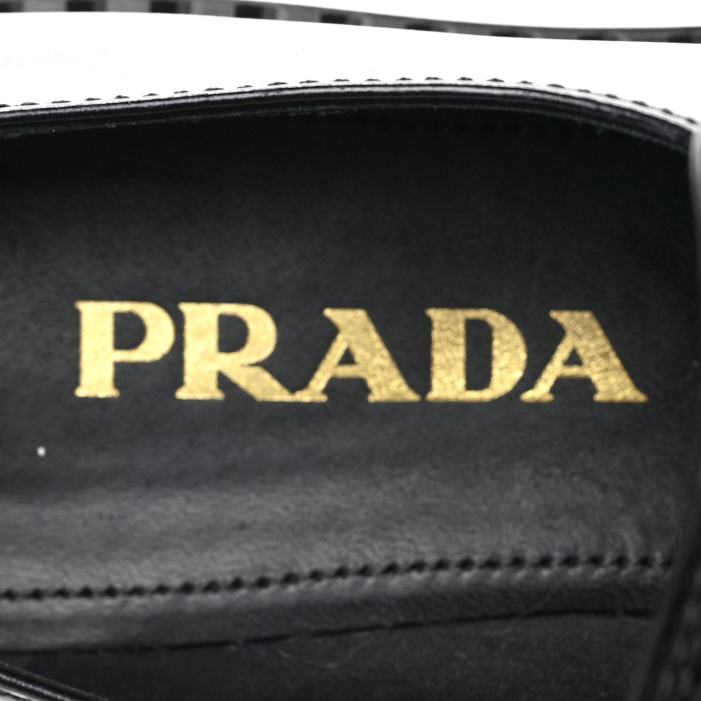 Spazzolato Metal Triangle Logo 50mm Loafers 37 Black