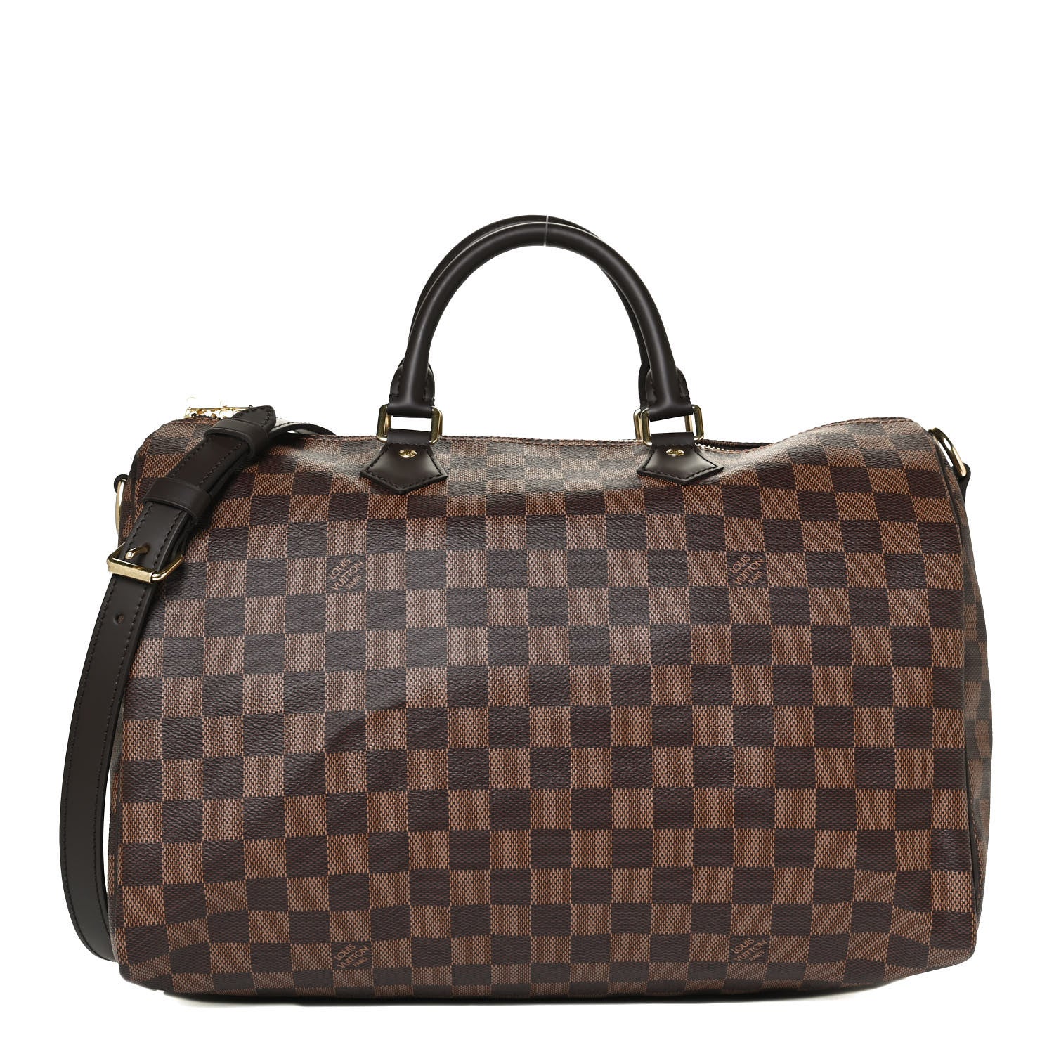 Louis Vuitton Damier Ebene Speedy Bandouliere 35 1 of 12