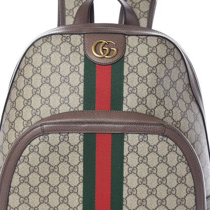 Gucci GG Supreme Monogram Medium Ophidia Day Backpack Brown 8 of 10