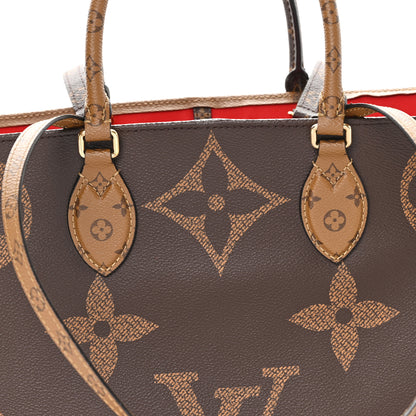 Louis Vuitton Reverse Monogram Giant Onthego GM 7 of 9