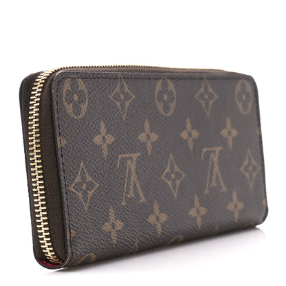 Louis Vuitton Monogram Clemence Wallet Fuchsia 3 of 10